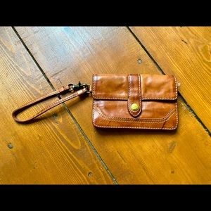 Frye Wristlet Wallet & Phone Holder